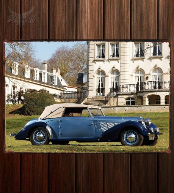 Металлическая табличка Talbot-Lago T23 Mayor Cabriolet Металлическая табличка Talbot-Lago T23 Mayor Cabriolet
